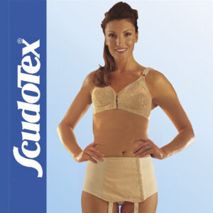 SCUDOTEX 354 REGGICALZE COTTON LADY CON DAVANTINO IN RASO A BUSTINO ANATOMICAMENTE SAGOMATO