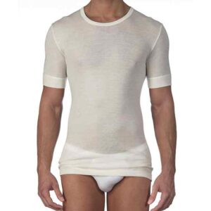 OSCALITO 637 MAGLIA M/C 100% LANA MERINOS UOMO