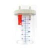 vaso aspiratore 1000ml con coperchio